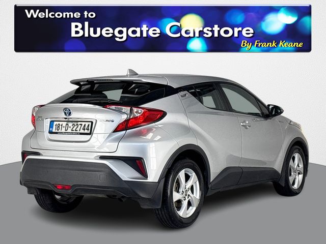 Image for 2018 Toyota C-HR HYBRID LUNA 4DR AUTO NEW NCT**MULTIFUNCTIONAL STEERING WHEEL**REVERSE CAMERA**TOUCH SCREEN MEDIA DISPLAY**DUAL CLIMATE CONTROL**ELECTRIC HANDBRAKE**BLACK CLOTH INTERIOR**ELECTRIC WINDOWS**ISOFIX**