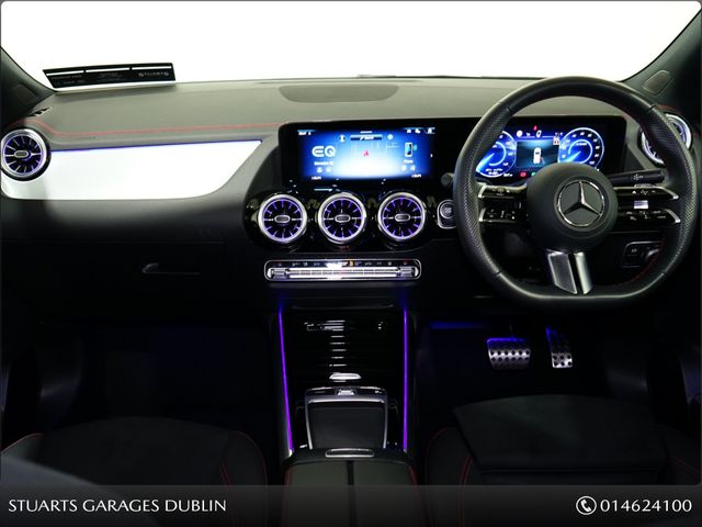 Image for 2025 Mercedes-Benz EQA EQA 250+ AMG LINE PREMIUM, OBSIDIAN BLACK, UPGRADED TURBINE ALLOYS, KEYLESS ENTRY, GESTURE TAILGATE, WIRELESS CHARGER, PARKTRONIC, HEATED SEATS