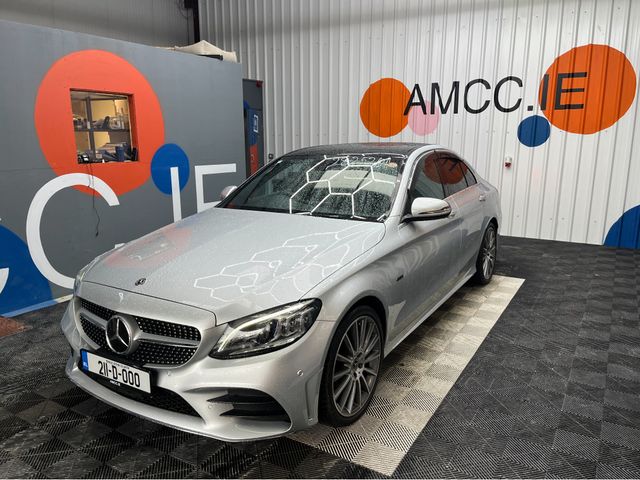 Image for 2021 Mercedes-Benz C Class €36950 2021 MERCEDES-BENZ C350E AVANTGARDE AMG LINE 2.0 AUTOMATIC / CRUISE CONTROL / 360° CAMERA / ELECTRIC MEMORY & HEATED SEATS / AMBIENT LIGHTS / PADDLE SHIFTERS / PANORAMIC SUNROOF