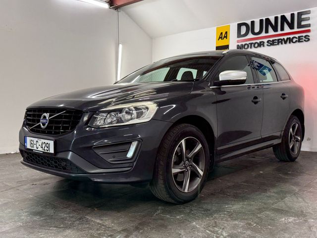 Image for 2016 Volvo XC60 **R-DESIGN**AUTO**D4 SE GT**DIAMOND CUT ALLOYS**LEATHER/ALCANTARA SEATS**LEATHER MULTIFUNCTION STEERING WHEEL**BLUETOOTH STREAMING & PHONE**CRUISE CONTROL**HEATED SEATS**DUAL ZONE CLIMATE**