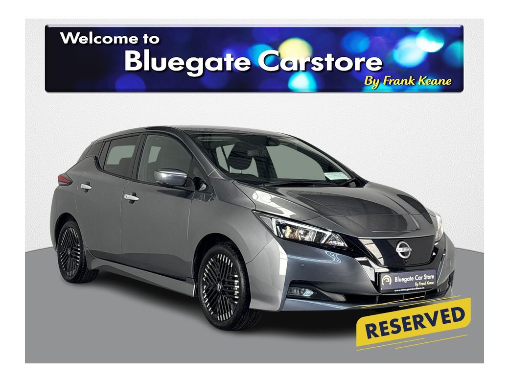 Image for 2024 Nissan Leaf N-CONNECTA **FULL BLACK CLOTH INTERIOR**FRONT HEATED SEATS**TOUCHSCREEN INFOTAINMENT SYSTEM**SEMI DIGITAL DASH**360 DEGREE CAMERAS**PARKING SENSORS**CRUISE CONTROL**USB CHARGING PORTS**