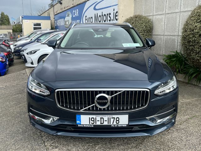 Image for 2019 Volvo V90 D4 INSCRIPTION AUTOMATIC 2.0 DIESEL //HIGH SPEC//FULL VOLVO HISTORY//LOW MILES//FULL LEATHER HEATED ELECTRIC MEMORY SEATS//HARMAN KARDON SOUND//PILOT ASSIST//HEATED STEERING WHEEL//
