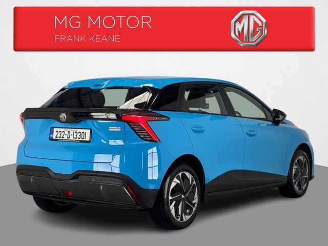 Image for 2023 MG MG4 LR - EXCITE 64KWH**BLACK CLOTH SEATS**AIR CONDITIONING**TOUCH SCREEN MEDIA**APPLE CAR PLAY**CRUISE CONTROL**PARKING SENSORS**MULTIFUNCTIONAL STEERING WHEEL**ELECTRIC HANDBRAKE