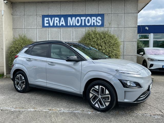 Image for 2022 Hyundai Kona KAUAI EV PREMIUM 64KWH 2-TONE //HIGH SPEC//FULL LEATHER HEATED SEATS//HEATED STEERING WHEEL//REVERSE CAMERA//SAT NAV//KEYLESS ENTRY//KRELL SOUND//