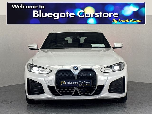 Image for 2022 BMW i4 EDRIVE40 M SPORT**FRONT HEATED SEATS**18 INCH ALLOYS**HALF LEATHER INTERIOR**TOUCH SCREEN INFOTAINMENT**REVERSE CAMERA**PARKING SENSORS**APPLE CARPLAY**ELECTRIC TAILGATE**KEYLESS START**