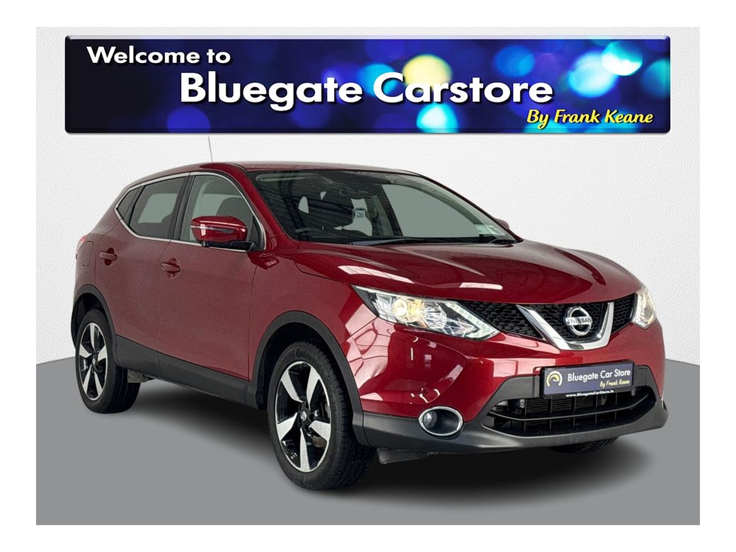 Image for 2017 Nissan Qashqai 1.2**MULTIFUNCTIONAL STEERING WHEEL**DIGITAL MEDIA DISPLAY**REVERSE CAMERA**PARKING SENSORS**BLUETOOTH**DUAL CLIMATE CONTROL**SEMI DIGITAL DASH**ISOFIX**FINANCE AVAILABLE**