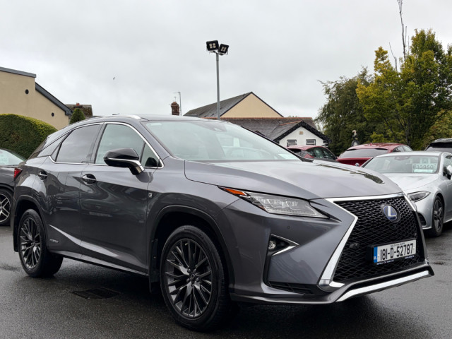 Image for 2018 Lexus RX 450H 3.5 CVT F Sport 4X4 (313PS) 5DR AUTO