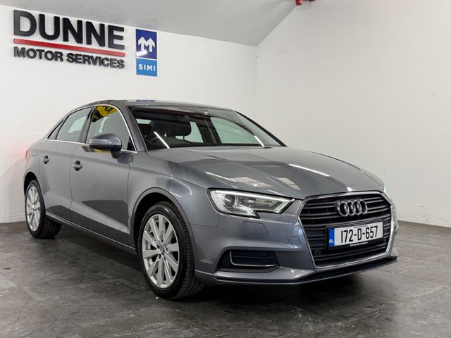 Image for 2017 Audi A3 **MULTI SERVICE HISTORY **2 KEYS **MULTI FUNCTION STEERING WHEEL **ADAPTIVE CRUISE CONTROL **HEATED HALF LEATHER HALF FABRIC SEATS **FRONT / REAR PARKING SENSORS **POP UP BLUETOOTH RADIO **AUTO START 