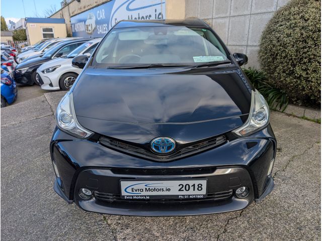 Image for 2018 Toyota Prius Alpha 7 SEATER AUTOMATIC HYBRID 1.8 PETROL //LOW MILES//REVERSE CAMERA//KEYLESS ENTRY//ADAPTIVE CRUISE CONTROL//