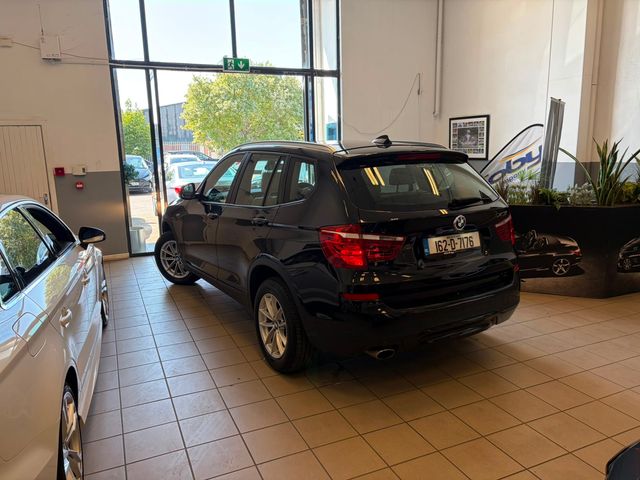 Image for 2016 BMW X3 5DR AUTO SDRIVE 18D NCT, Pan Roof, Full Leather, 2 Keys, Alloy Wheels, Bluetooth, MFSW, Heated Seats, Cruise Control, Dual Climate Control, Sat Nav, Parking sensors, Motorised Tailgate and more.