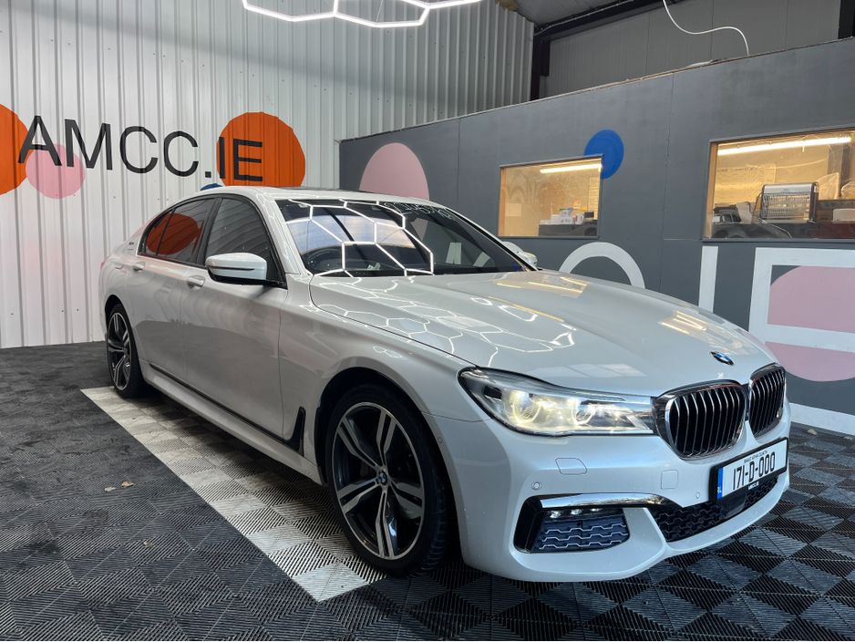 Image for 2017 BMW 7 Series ONLY €26950! 2017 BMW 740E M-SPORT 7 SERIES 2.0 AUTOMATIC / CRUISE CONTROL / 360° PARKING CAMERA / ELECTRIC MEMORY HEATED & MASSAGING SEATS / PADDLE SHIFTERS / PANORAMIC SUNROOF / HEATED REAR SEATS