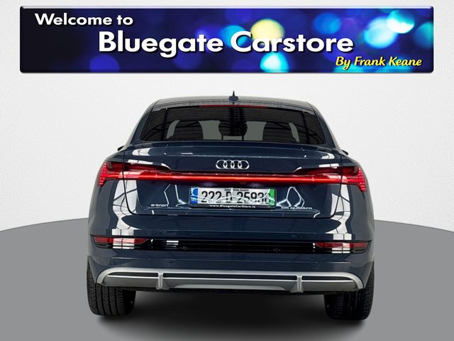 Image for 2022 Audi e-tron S LINE 55 QUATTRO SPORTBACK**NEW 22'' BLACK ALLOYS**HEATED LEATHER SEATS**TOUCH SCREEN MEDIA DISPLAY**APPLECARPLAY**REVERSE CAMERA**DRIVE SELECT MODES**ELECTRIC TAILGATE**FINANCE ARRANGED**