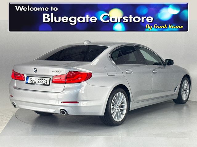 Image for 2018 BMW 5 Series SE 4DR AUTO**MULTIFUNCTIONAL STEERING WHEEL**KEYLESS START**BLACK LEATHER INTERIOR**FRONT HEATED SEATS**DUAL CLIMATE CONTROL**DRIVE MODES**PARKING SENSORS**BLUETOOTH**SATNAV**FINANCE AVAILABLE**