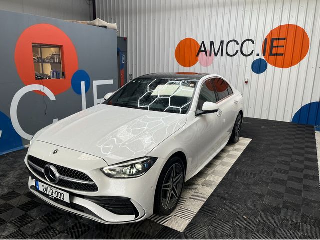 Image for 2024 Mercedes-Benz C Class 2024 MERCEDES-BENZ C350E SP 2.0 AUTOMATIC / CRUISE CONTROL / 360° PARKING CAMERA / ELECTRIC MEMORY HEATED REAR & FRONT SEATS / PADDLE SHIFTERS / PANORAMIC SUNROOF / AMBIENT LIGHTS / APPLE CARPLAY