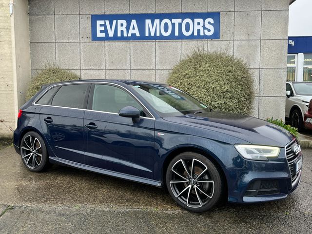 Image for 2020 Audi A3 S-LINE AUTOMATIC 1.4 PETROL //HIGH SPEC//HALF LEATHER HEATED SEATS//REVERSE CAMERA//KEYLESS ENTRY//ADAPTIVE CRUISE CONTROL//