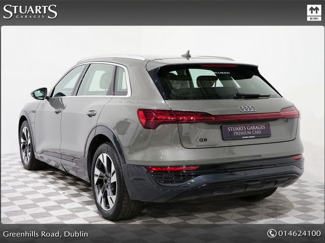 Image for 2023 Audi Q8 e-tron Q8 50 E-TRON QUATTRO SPORT: CHRONOS GREY WITH BEIGE VOLCONA LEATHER, 21” DIAMOND CUT ALLOYS, FULL ELECTRIC SEATS WITH MEMORY, HEATED FRONT SEATS