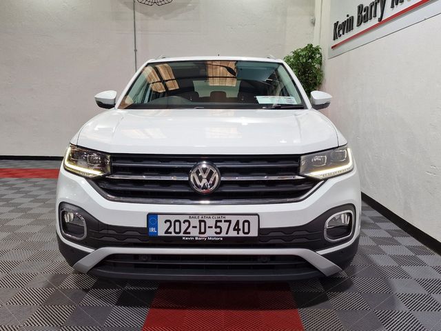Image for 2020 Volkswagen T-Cross 1.0TSi STYLE 115BHP 6 SPEED MANUAL **ORIGINAL IRISH CAR / APPLE CARPLAY & ANDROID AUTO / ADAPTIVE CRUISE CONTROL / BLIND SPOT ASSIST / HEATED FRONT SEATS / SAT NAV / REVERSE CAMERA**