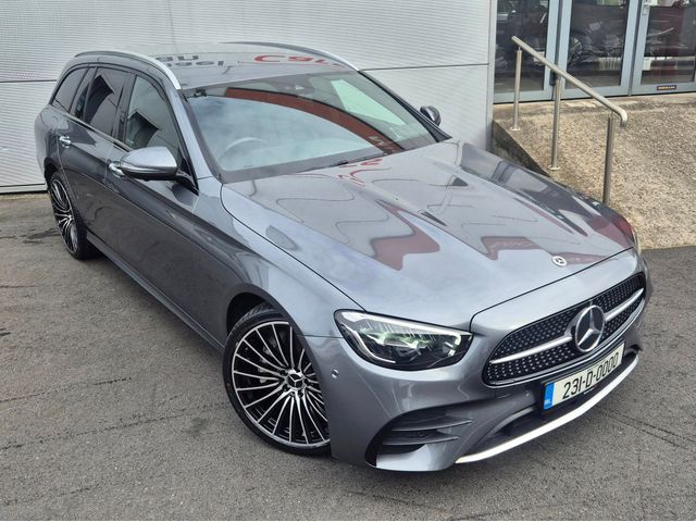 Image for 2023 Mercedes-Benz E Class E300de AMG Line Premium Estate, Auto, 360 Camera, Upgraded 20'' Diamond Cut Alloys, Black Leather, Heated Seats, Parking Sensors, Electric Tailgate