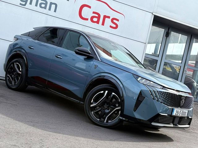 Image for 2025 Peugeot 3008 e GT Line 73kwh Auto (210bhp) Tinted Glass, 20" Alloys, Camera, CarPlay, 1/2 Leather - First Registered July 2025 - Trade in Price €33, 888.