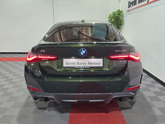 Image for 2024 BMW i4 EDRIVE 35 M SPORT (PRO & TECH PACKS) AUTOMATIC **ONE OWNER / APPLE CARPLAY / ELECTRIC BOOTLID / HARMAN KARDON PREMIUM SOUND / HEAD UP DISPLAY / REVERSE CAMERA / SAT NAV / WIRELESS PHONE CHARGING**