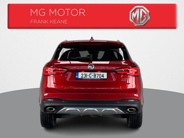 Image for 2023 MG HS EXCLUSIVE PHEV*PANORAMIC ROOF**TOUCH SCREEN APPLE CAR PLAY**MULTIFUNCTIONAL STEERING WHEEL**RED HEATED LEATHER SEATS**ELECTRIC SEATS**ELECTRIC FOLDING MIRRORS**ELECTRIC TAILGATE**FINANCE ARRANGED**