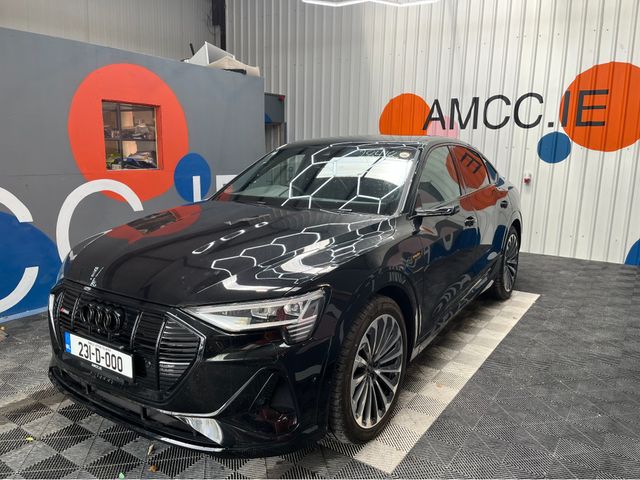 Image for 2023 Audi e-tron €41950 2023 AUDI E-TRON SPORTBACK 55 QUATTRO S-LINE AUTOMATIC / CRUISE CONTROL / 360° CAMRA / HEATED SEATS / PADDLE SHIFTERS / AMBIENT LIGHTS / APPLE CARPLAY AND MORE