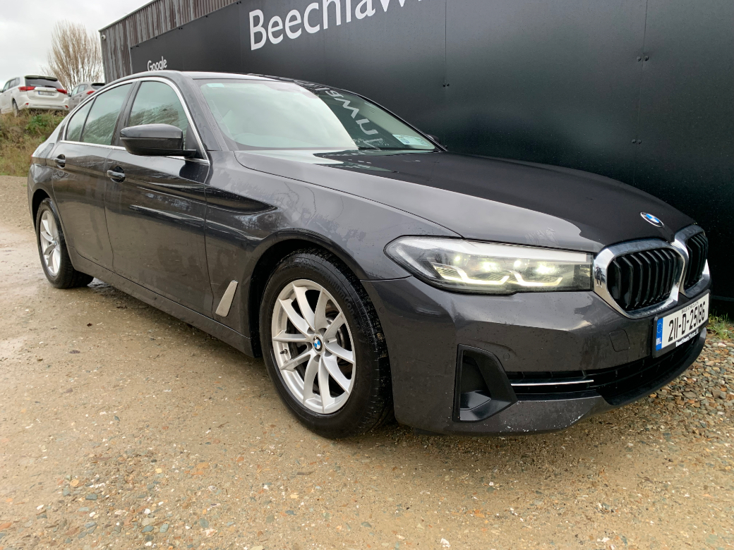 Image for 2021 BMW 5 Series 520D AUTO 188BHP // FULL LEATHER // NCT 04/27 // FULL SERVICE HISTORY // 200 ROAD TAX //