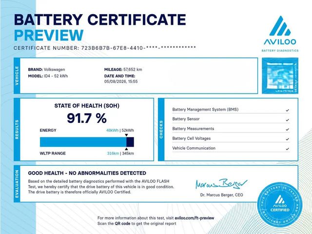 Image for 2023 Volkswagen ID.4 PURE.52 KWH BATTERY.2 KEYS