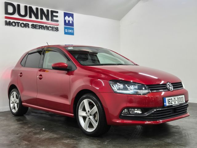 Image for 2016 Volkswagen Polo **HIGHLINE**AUTO**LEATHER/ALCANTARA SEATS**HEATED SEATS**ANDROID/APPLE MEDIA RADIO**DISTRONIC CRUISE CONTROL**LED HEADLAMPS**CLIMATE CONTROL**REVERSE CAMERA**AUTO LIGHTS**FOLDING MIRRORS**PADEL SHIFT*
