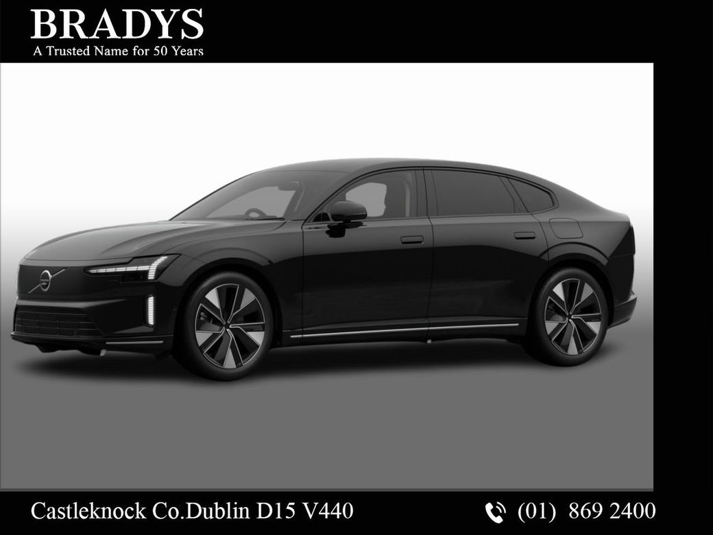 Image for 2026 Volvo ES90 Single Motor Extended Range Electric Plus--Electrochromic Panoramic Roof, Tinted Rear Windows, Bright Trim, 22" Wheels--From €838 p/m