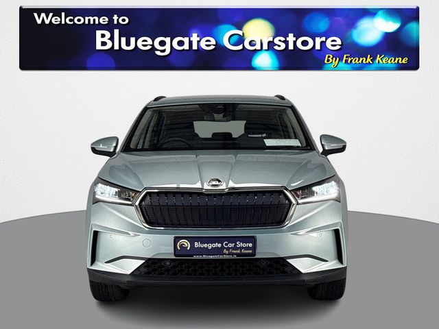 Image for 2024 Skoda Enyaq IV 60 **GREY AND BLACK INTERIOR**LARGE TOUCHSCREEN INFOTAINMENT SYSTEM**ELECTRONIC HANDBRAKE**PARKING SENSORS**19 INCH ALLOY WHEELS**REVERSE CAMERA**DIGITAL DASH**MULTIFUNCTIONAL STEERING WHEEL**