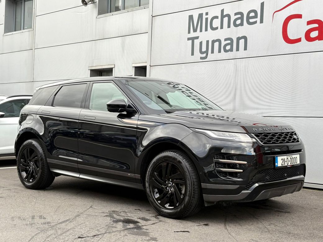 Image for 2021 Land Rover Range Rover Evoque S P300e, 18” Gloss Black Alloys, Privacy Glass, Two Tone Leather, Heated & Cooling Seats, Reverse Camera, Parking Sensors, CarPlay/Android Auto