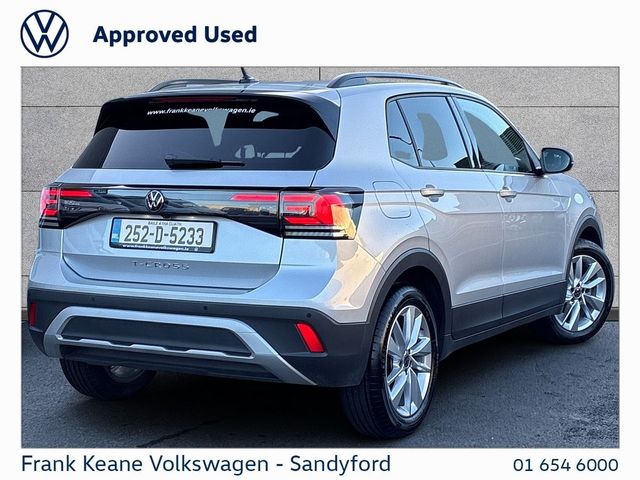 Image for 2025 Volkswagen T-Cross *EX Demo* 1.0 TSI M5F 95HP @Frank Keane Volkswagen South Dublin