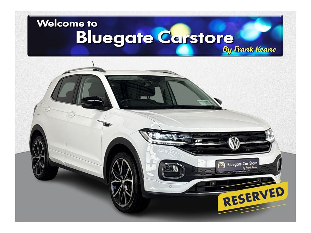 Image for 2019 Volkswagen T-Cross R-LINE 1.0 TSI AUTO**R LINE EXTERIOR PACK**UPGRADED ALLOYS**TOUCH SCREEN MEDIA DISPLAY**REVERSE CAMERA**PARKING SENSORS**APPLE CARPLAY**BLACK CLOTH INTERIOR**FINANCE AVAILABLE**