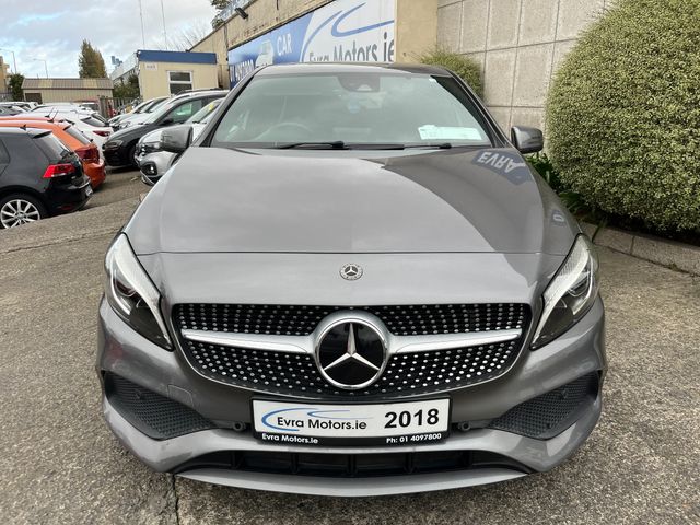 Image for 2018 Mercedes-Benz A Class A180 AMG SPORT AUTOMATIC 1.6 PETROL //LOW MILES//HIGH SPEC//HALF LEATHER HEATED SEATS//ADAPTIVE CRUISE CONTROL//REVERSE CAMERA//