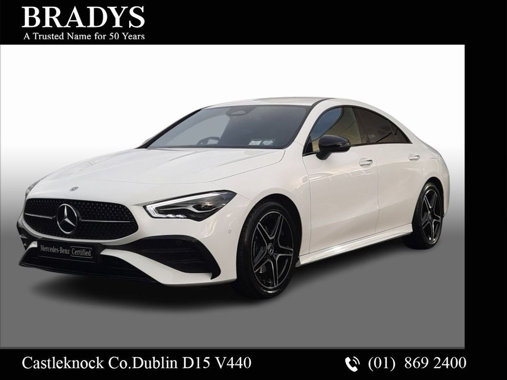 Image for 2025 Mercedes-Benz CLA Class CLA 180 Coupe AMG Line Plus--Night Package, Ambient Lighting