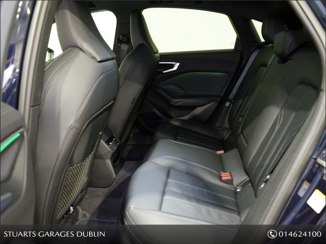 Image for 2026 Audi A5 **ONLY 400KM** A5 S/LINE QUATTRO TFSIe PHEV. FIRMAMENT BLUE METALLIC WITH FULL BLACK LEATHER, 19” ALLOYS, 25.9kw BATTERY GIVING 110KM OF EV RANGE 