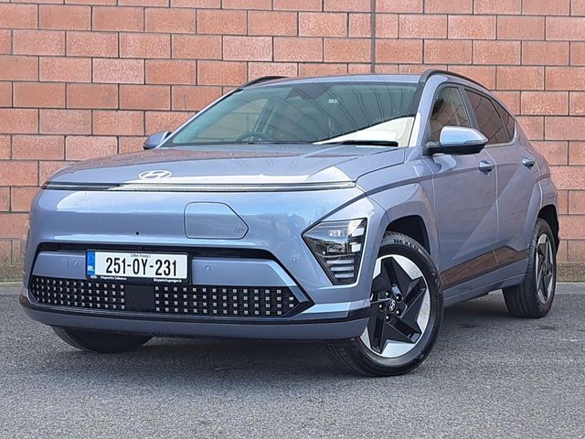 Image for 2025 Hyundai Kona Premium Model with 65kWh battery and range of 512 Kms.