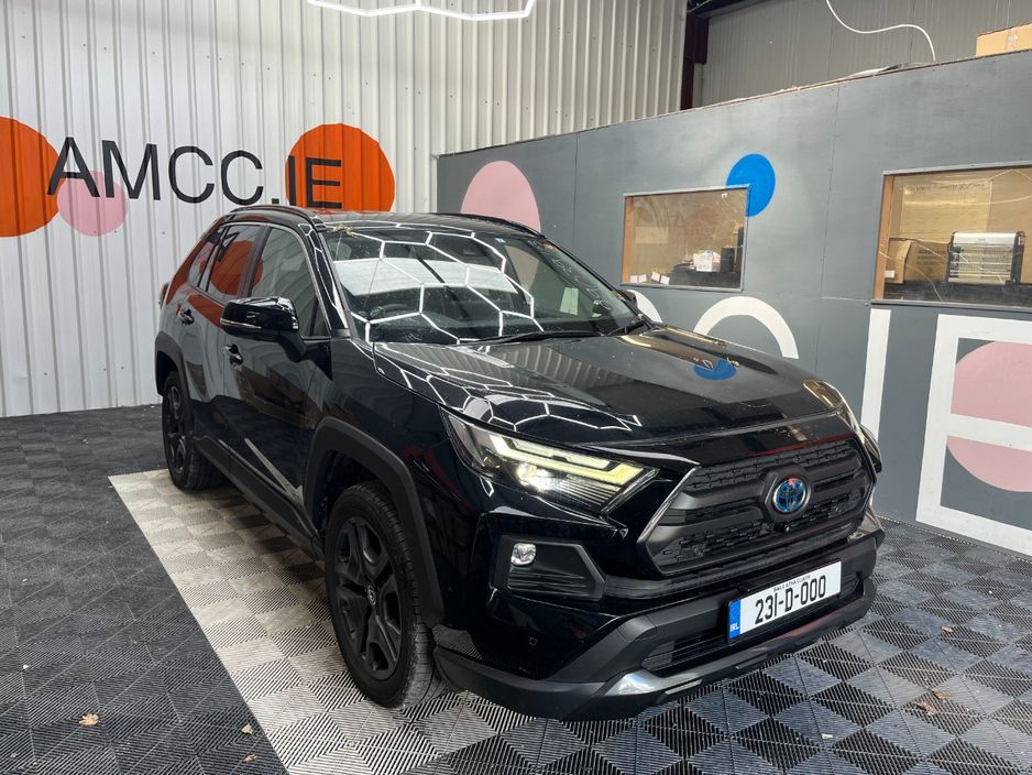 Image for 2023 Toyota Rav4 2023 TOYOTA RAV4 HYBRID ADVENTURE 2.5 AUTOMATIC / CRUISE CONTROL / REVERSE CAMERA / ELECTRIC MEMORY & HEATED SEATS / PADDLE SHIFTERS AND MORE