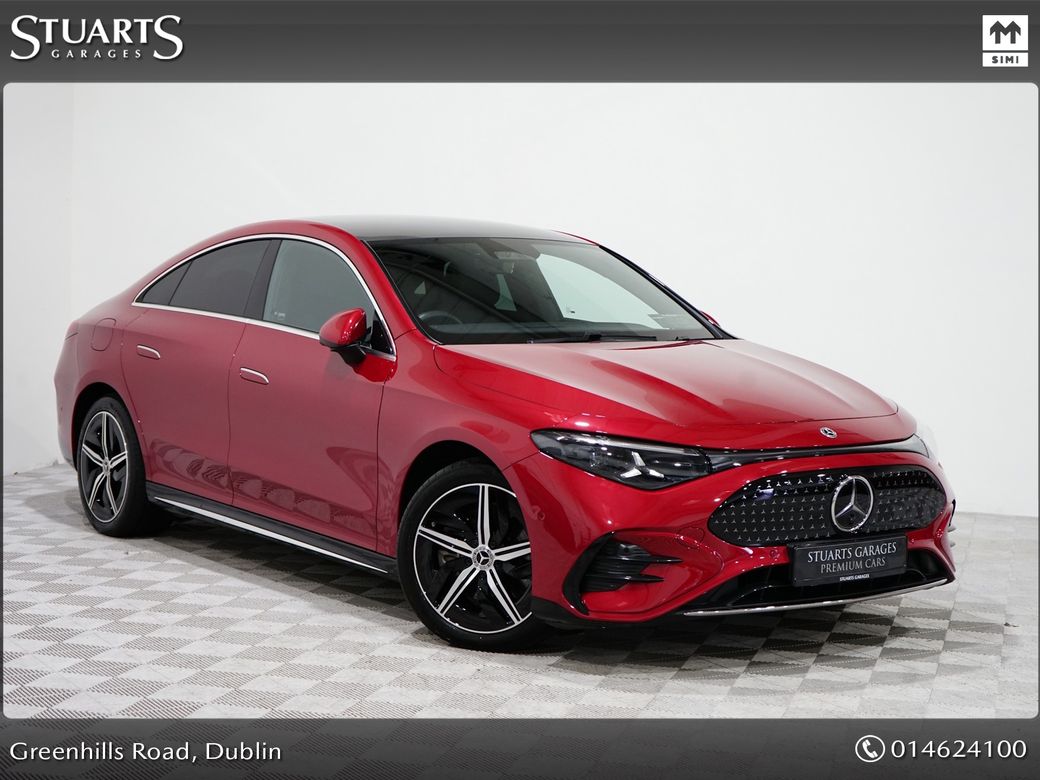 Image for 2026 Mercedes-Benz CLA Class CLA 250+ AMG LINE EDITION: HUGE SPEC, MASSIVE RANGE: PATAGONIA RED METALLIC, PANORAMIC ROOF, ELECTRIC SEATS, KEYLESS GO