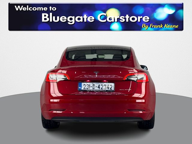 Image for 2023 Tesla Model 3 LONG RANGE AWD 4DR **FULL BLACK LEATHER INTERIOR**BLIND SPOT CAMERAS**REVERSE CAMERA**PARKING SENSORS**PANORAMIC SUNROOF**ADJUSTABLE DRIVING DYNAMICS**HEATED FRONT AND REAR SEATS**TOUCHSCREEN SYSTEM**