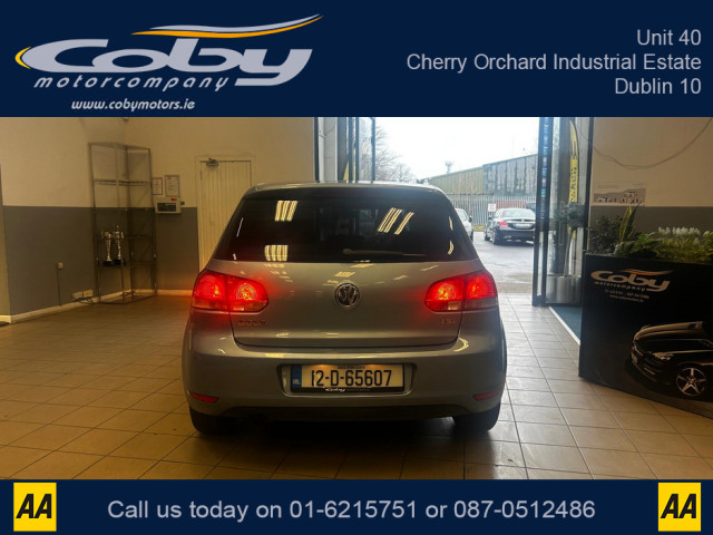 Image for 2012 Volkswagen Golf 1.2 5DR AUTO. NCT, Alloy Wheels, Air Conditioning, Irish Radio, Auto Lights/Wipers, Folding Rear Seats, Bluetooth, Full Electrics, FSH, &amp; more.
