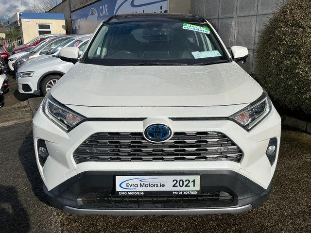 Image for 2021 Toyota Rav4 G 4WD AUTOMATIC HYBRID 2.5 PETROL //HIGH SPEC//PANORAMIC GLASS ROOF//FULL LEATHER HEATED SEATS AND STEERING WHEEL//REVERSE CAMERA//KEYLESS ENTRY//