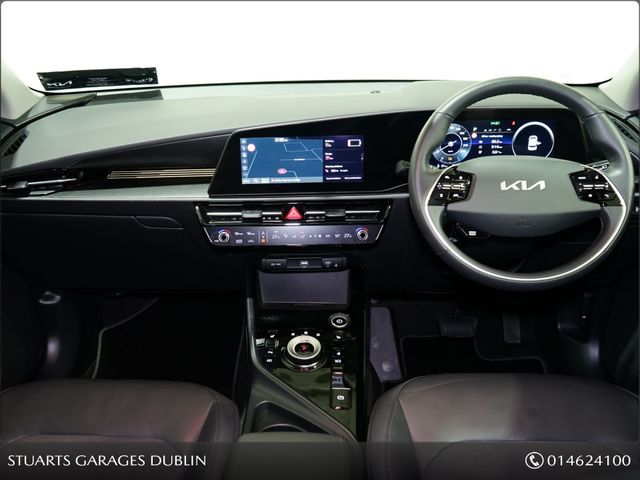 Image for 2022 Kia Niro 64KW LONG RANGE: CITY SCAPE GREEN, FULL LEATHER, HEATED SEATS, HEATED STEERING WHEEL, REVERSING CAMERA, BLUETOOTH, FOLDING MIRRORS, AUTO LIGHTS AND WIPERS, 