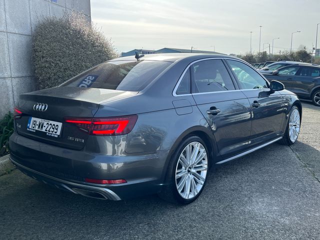Image for 2019 Audi A4 S-LINE AUTOMATIC 2.0 PETROL 150BHP //SAT NAV//HALF LEATHER HEATED SEATS//CARPLAY//