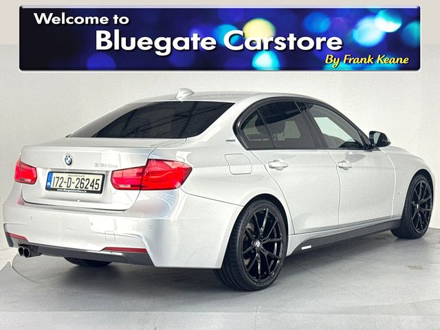 Image for 2017 BMW 3 Series F30 E M SPORT 4DR AUTO 252BHP**MULTIFUNCTIONAL STEERING WHEEL**BLACK LEATHER INTERIOR**FRONT HEATED SEATS**DUAL CLIMATE CONTROL**DRIVE MODES**DIGITAL MEDIA DISPLAY**PARKING SENSORS**BLUETOOTH**