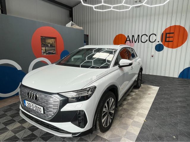 Image for 2025 Audi Q4 e-tron €43950 2025 AUDI Q4 E-TRON 45 ADVANCED AUTOMATIC / CRUISE CONTROL / 360° CAMERA / ELECTRIC MEMORY & HEATED SEATS / PADDLE SHIFTERS / APPLE CARPLAY / AMBIENT LIGHTS AND MORE