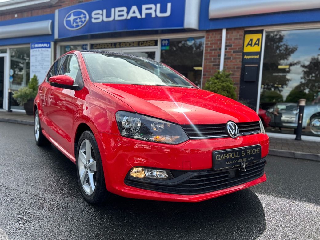 Image for 2018 Volkswagen Polo FUN 1.0 Super Low Mileage 53kkms {33k-miles} - Full Sunroof - Stunning Gti-Red - NCT '28 - Top Trade-ins & Approved Dealer Warranty - tax 10-26 -