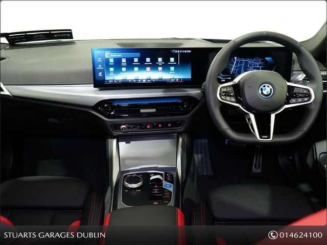Image for 2025 BMW i4 *SOLD DEPOSIT TAKEN*FACELIFT – i4 40 WITH PRO, COMFORT AND TECH PACK* M-SPORT, BROOKLYN GREY METALLIC, BLACK WITH RED HIGHLIGHTS LEATHER, HEADS UP, SUN PRO GLASS