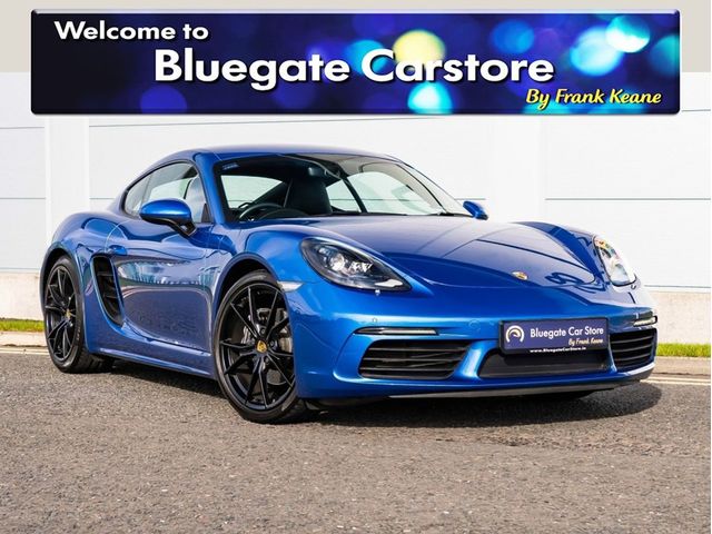 Image for 2018 Porsche Cayman 718 CAYMAN**Semi Digital Dash**Touchscreen Media**Sat Navigation**Sports Exhaust**Sport Suspension**Sport + Function**Retractable Spoiler**Half Black Leather Interior**Heated Seats**Parking Sensors**